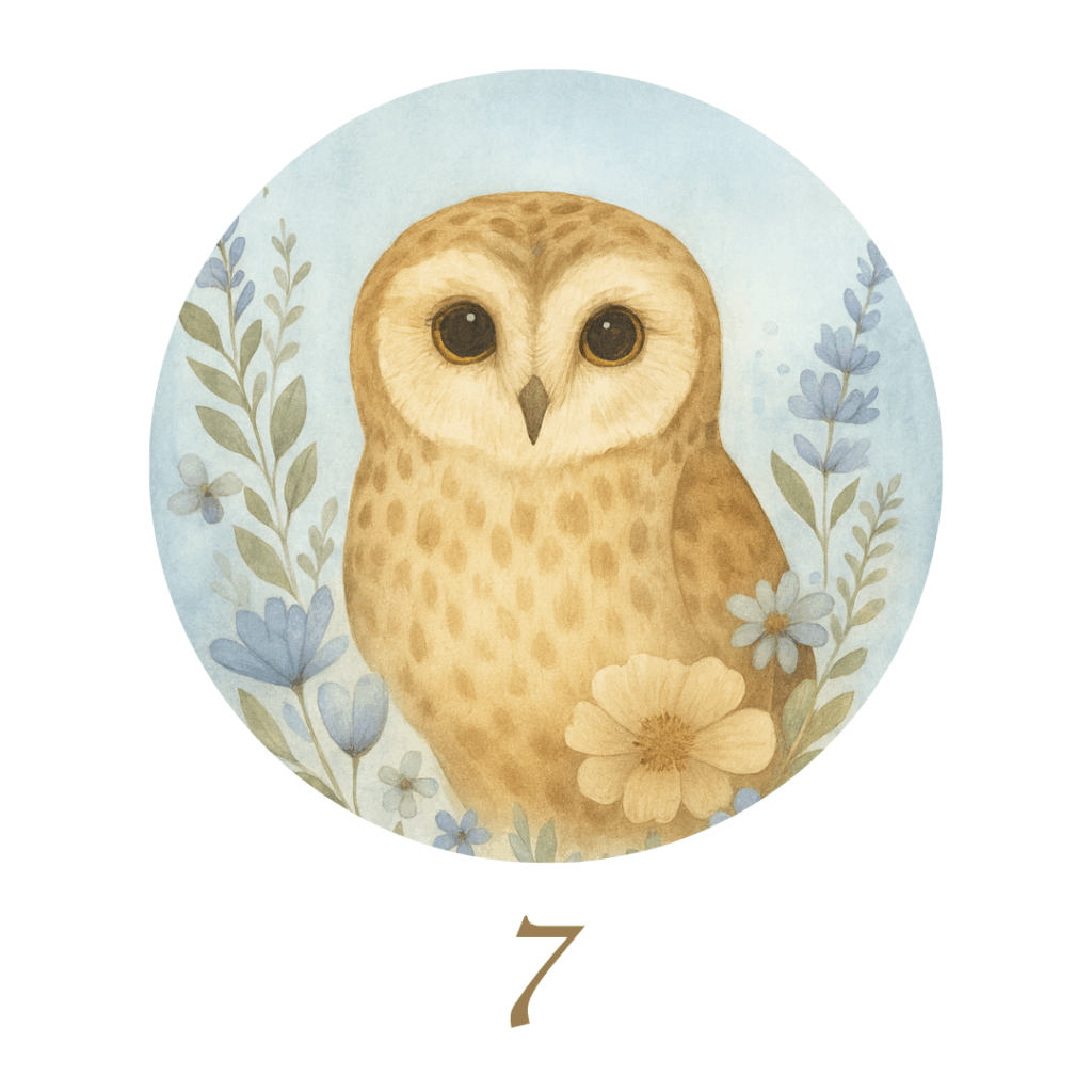 数秘7フクロウ