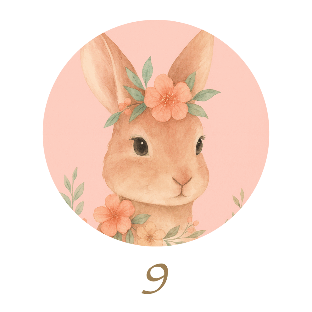 数秘9ウサギ