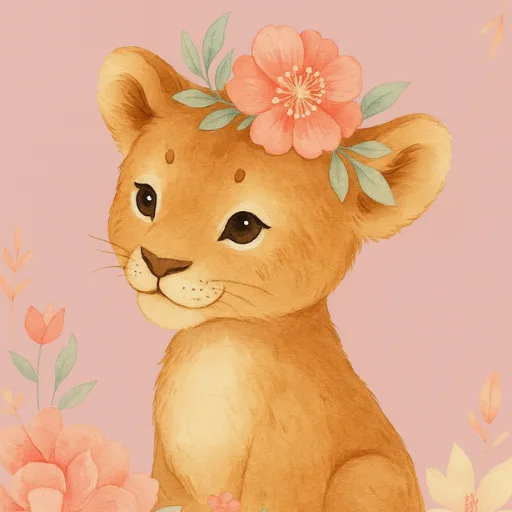 ライオンの女の子